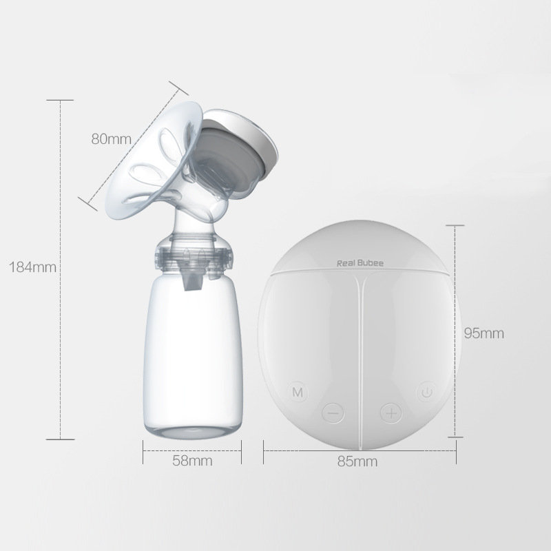 Real Bubee bilateral electric breast pump breast pump milking machine suction Big Beetle RBX-8023S-2
