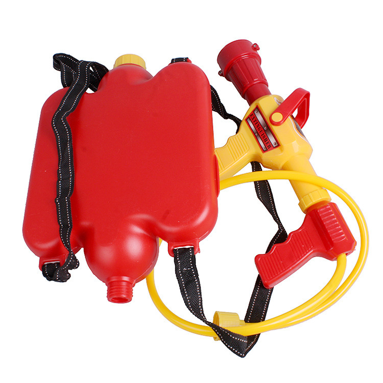 Foreign trade SQ119 children's fire backpack water gun summer beach water toys pull high pressure stall gift