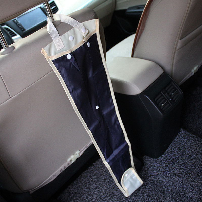 Car umbrella bag Japanese-style chair back umbrella storage bag waterproof large capacity storage bag car supplies