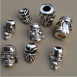 Outdoor knife pendant skull pendant flashlight pendant umbrella rope key chain umbrella rope jewelry DIY woven pendant