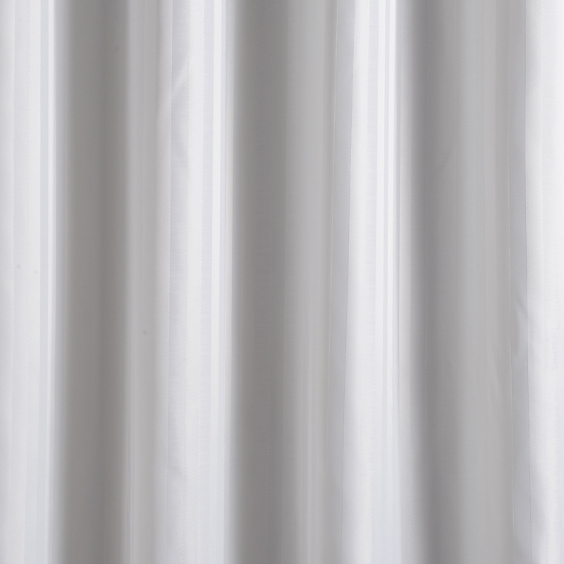 Yin and Yang strip forging strip thickened waterproof shower curtain polyester opaque shower curtain Hotel hotel bathroom curtain wholesale
