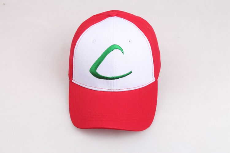 Cartoon Hat Pokemon Pokemon C Hat Xiao Zhi Hat Mouth Net Hat Cartoon Hat
