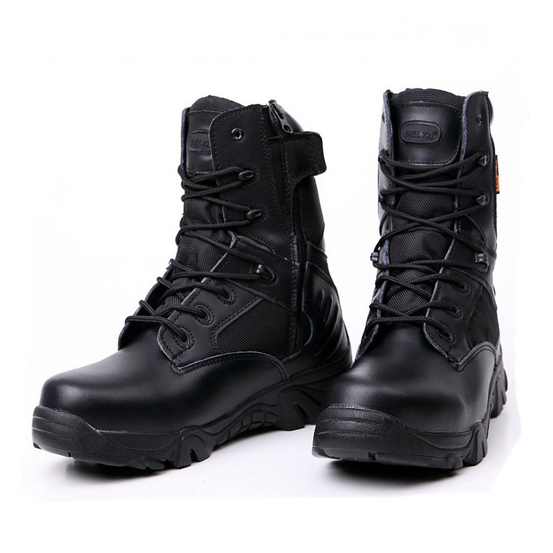 Cross-border supply of new high-top military boots men's combat boots waterproof Delta desert boots hiking boots spot
