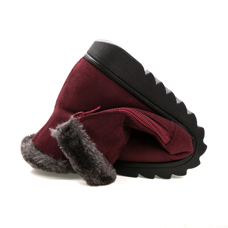 Winter new old Beijing cloth shoes women warm snow boots for the elderly large size cotton boots for the elderly cotton shoes a generation of hair