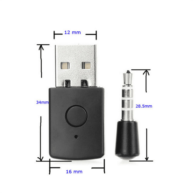 Cross-border hot selling PS5 Bluetooth adapter USB compatible with PC5.0 version PS4 game console handle receiver in stock