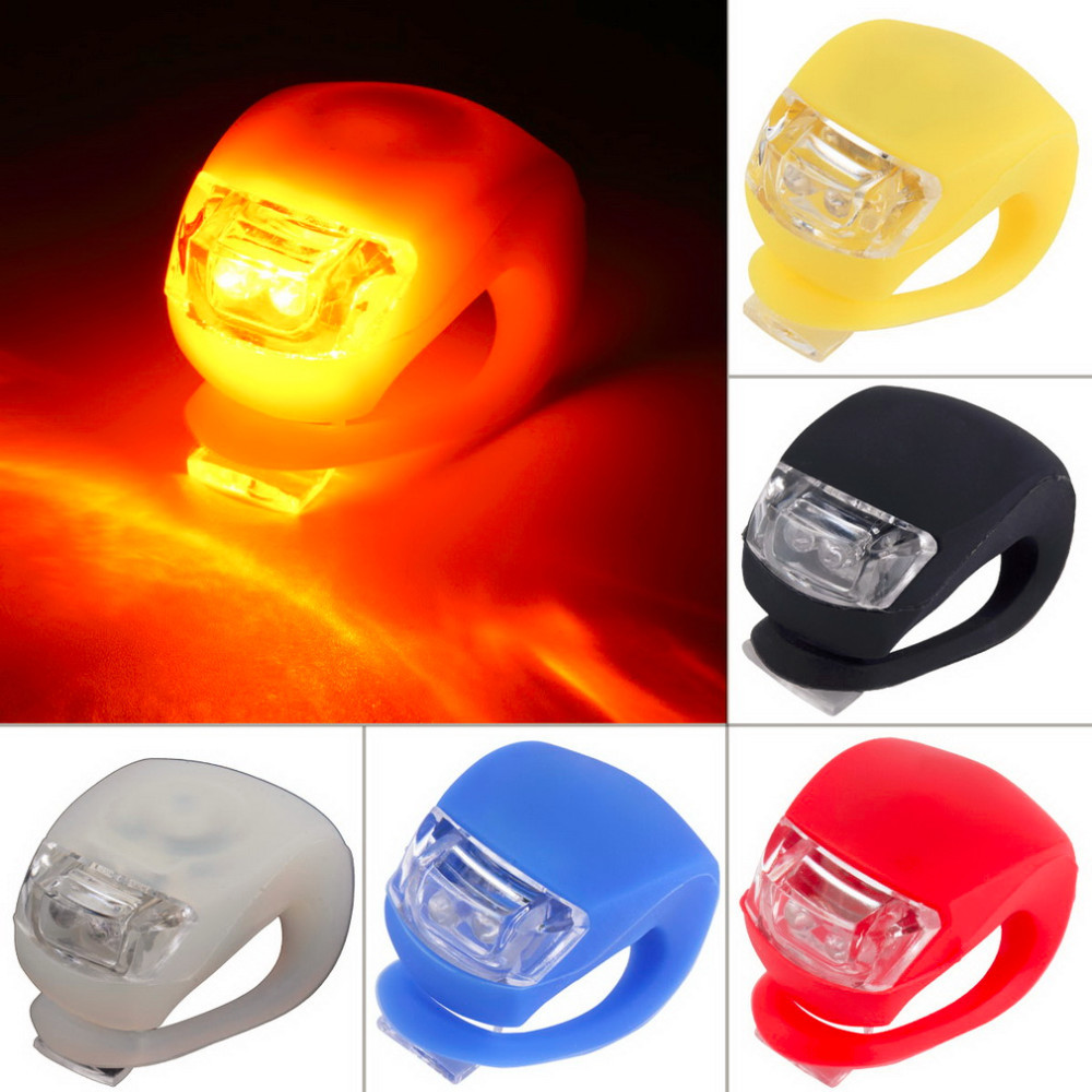 5th Generation Frog Lamp Silicone Bicycle Frog Lamp Night Cycling Equipment Tail Light Beetle 2032