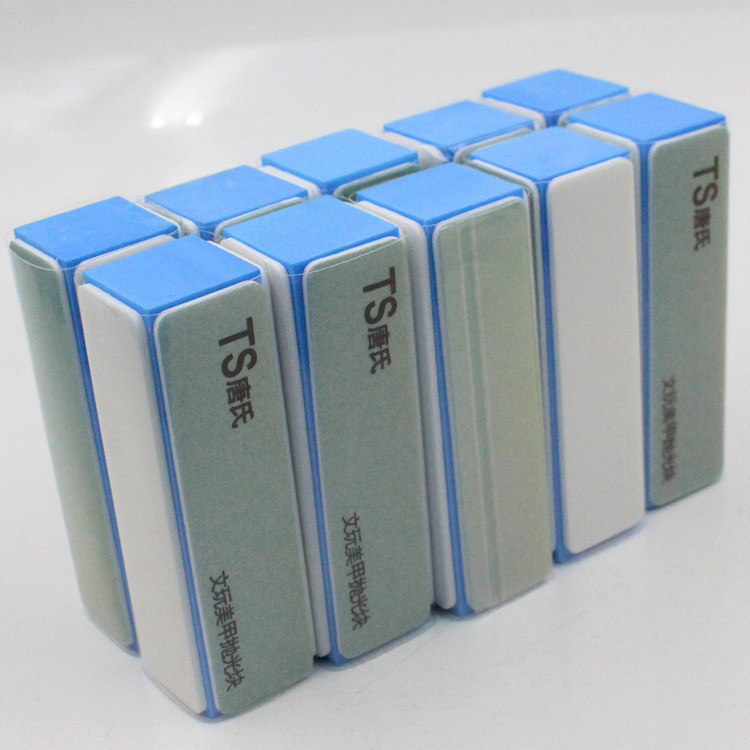Wen Play Tool Polishing Plate Nail Art King Kong Scrub Polishing Strip Four-sided Polishing Block Lan Xin Down's Polishing
