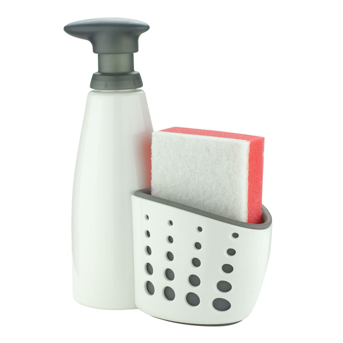 Press soap dispenser soap dispenser sink sider cleaning pot emulsion bottle with sponge cleaning bottle 350ml