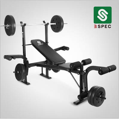 Indoor multi-functional home sales supine board weight bench barbell rack bench press rack strength trainer fitness equipment