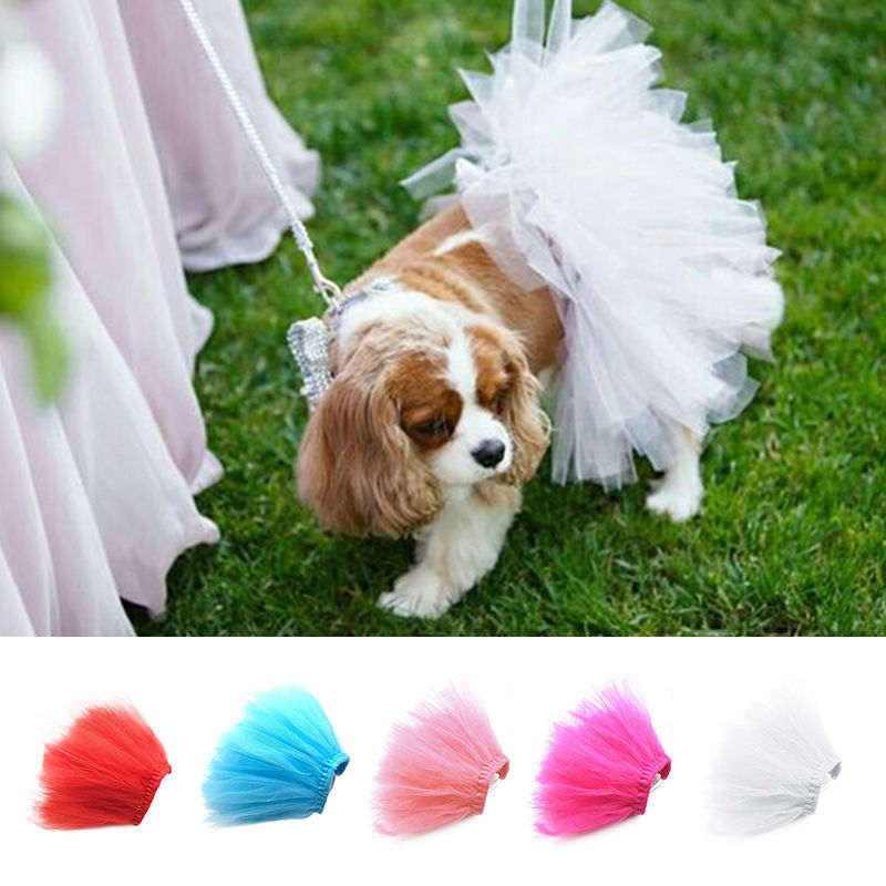 European and American Holiday Pet Mesh tutu Skirt cosplay Dress Up Skirt Pet Clothes Skirt Pet Skirt