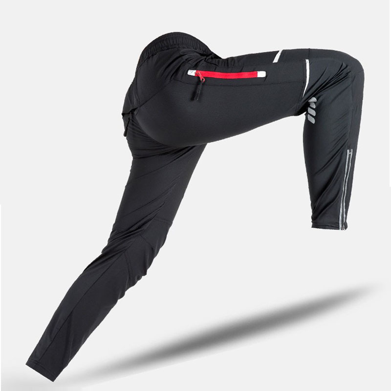 Outdoor Leisure Mountaineering Quick-drying Pants Men's Slim-fit Thin Summer Hiking Fishing Elastic Quick-drying Sports Cycling Trousers