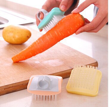 Mini fruit vegetable cleaning brush does not hurt fruit potato radish cleaning brush 55
