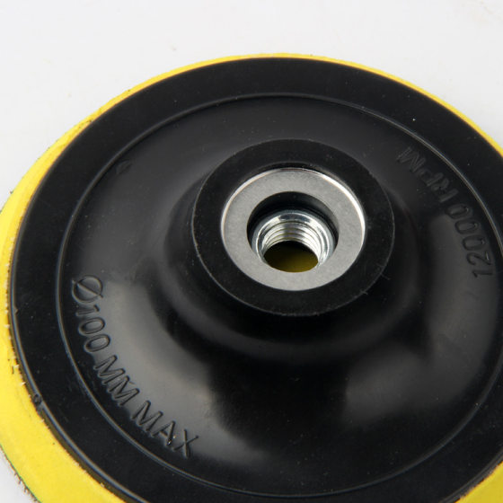 Adhesive disc polishing disc polishing polishing electric suction cup self-adhesive disc flocking sandpaper
