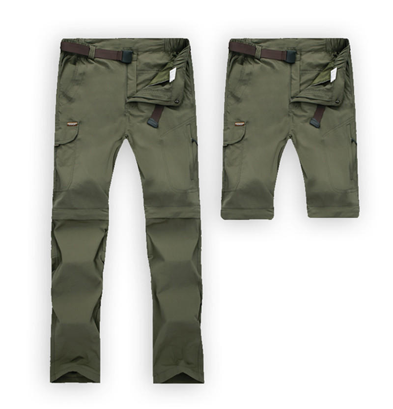 New couple quick clothes pants spring and summer outdoor hiking riding pants removable two men and women's quick-dryers wholesale