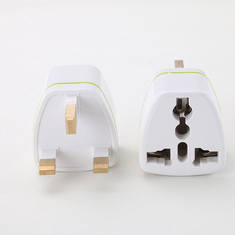 Cross-border supply of pure copper British standard conversion plug British standard power adapter Singapore Malaysia plug spot