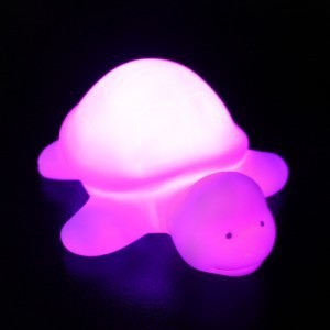 Turtle colorful night lights LED lights stall supply colorful turtle lights wholesale creative gifts flash ring