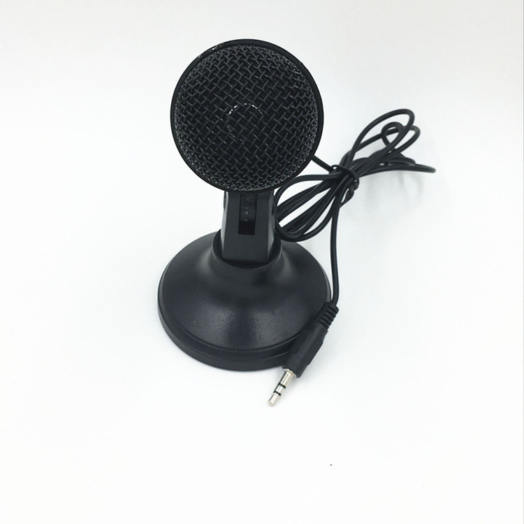 Computer microphone karaoke voice chat microphone with base KTV Mai DC3.5 microphone voice YY chat