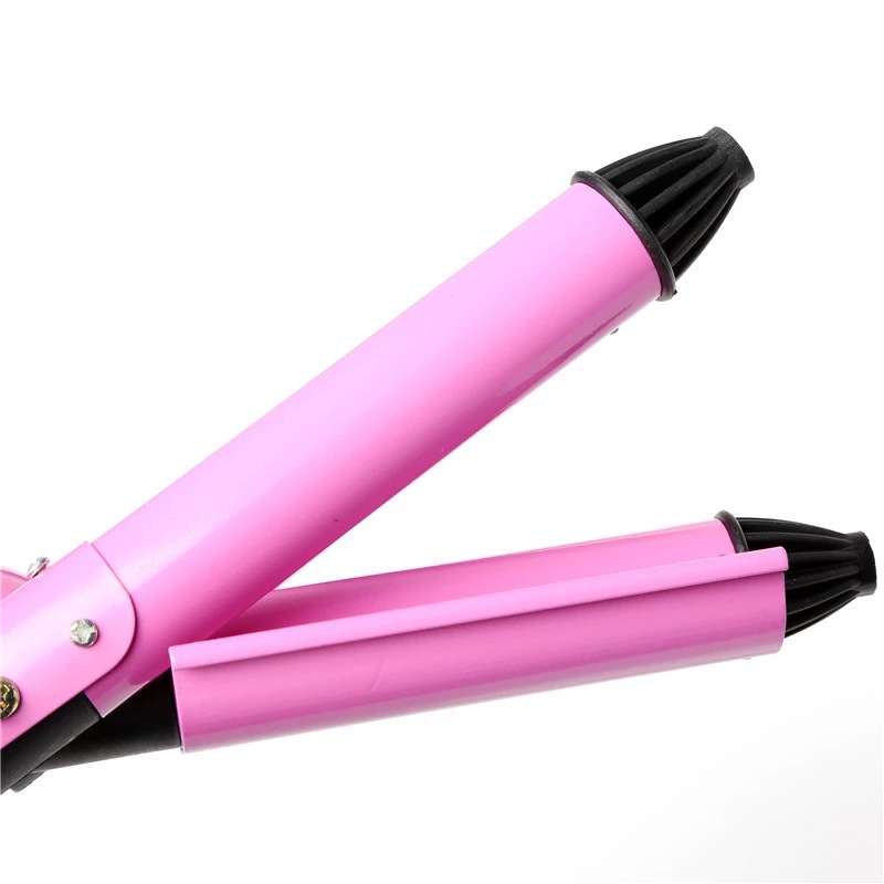 Factory supply three-tube curling iron large egg roll Stick Egg Roll head water ripple three-bar curling iron cake splint