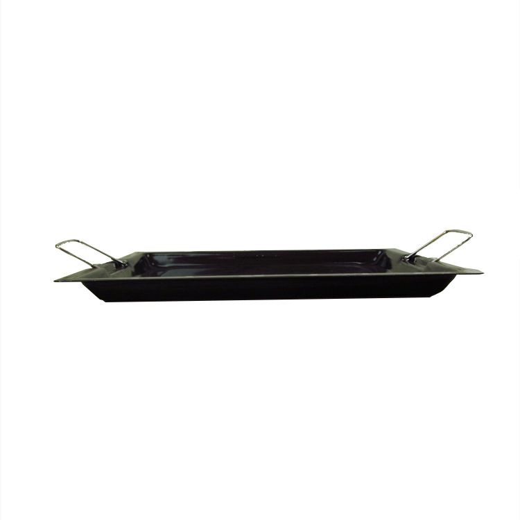 Enamel frying pan barbecue supplies barbecue utensils barbecue grill supporting barbecue plate barbecue grill accessories