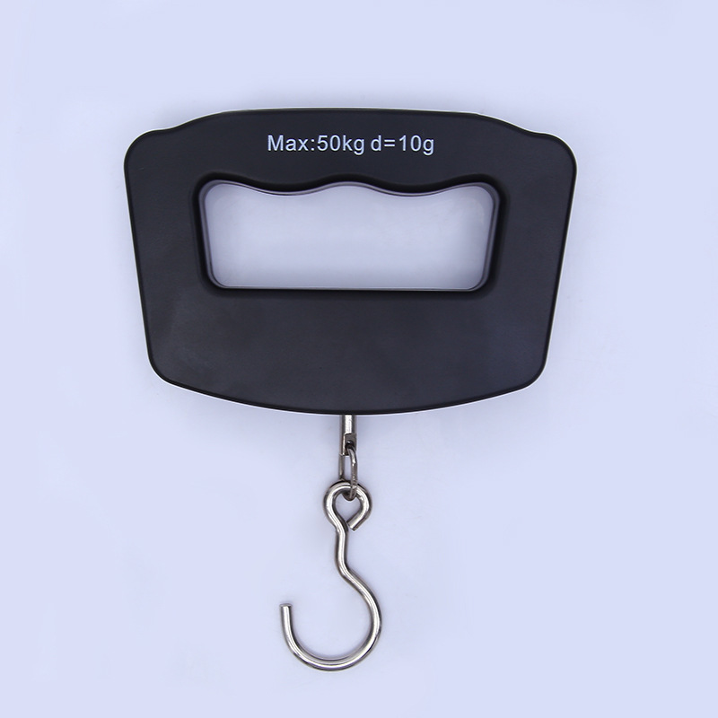 50kg portable electronic scale portable express scale household spring scale backlit fishing scale mouth luggage scale