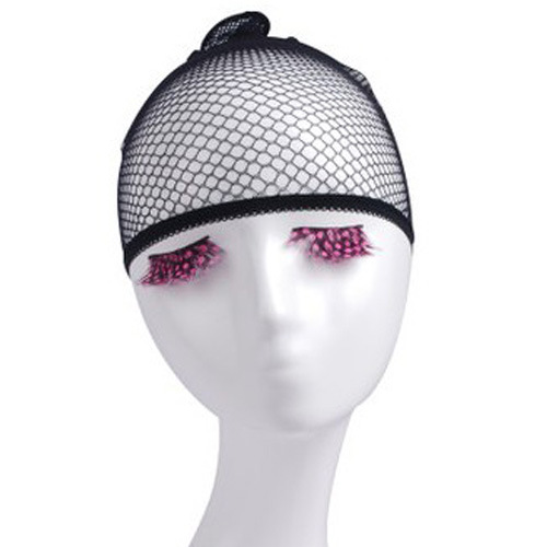Yiwu daixiu wig hair net for wearing chemical fiber hair cover net wig mesh cap double-headed hair net