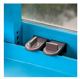 Translation door and window child safety lock anti-theft lock push-pull plastic steel aluminum alloy window stopper door and window lock