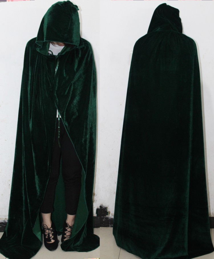 Halloween Cloak COS Death Long Cloak Wizard Witch Cloak Prince Princess Cloak Spot Clothes Shop