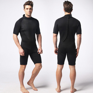 3mm men's short diving suit with short sleeve shorts diving suit diving suit surfing suit outdoor swimming suit