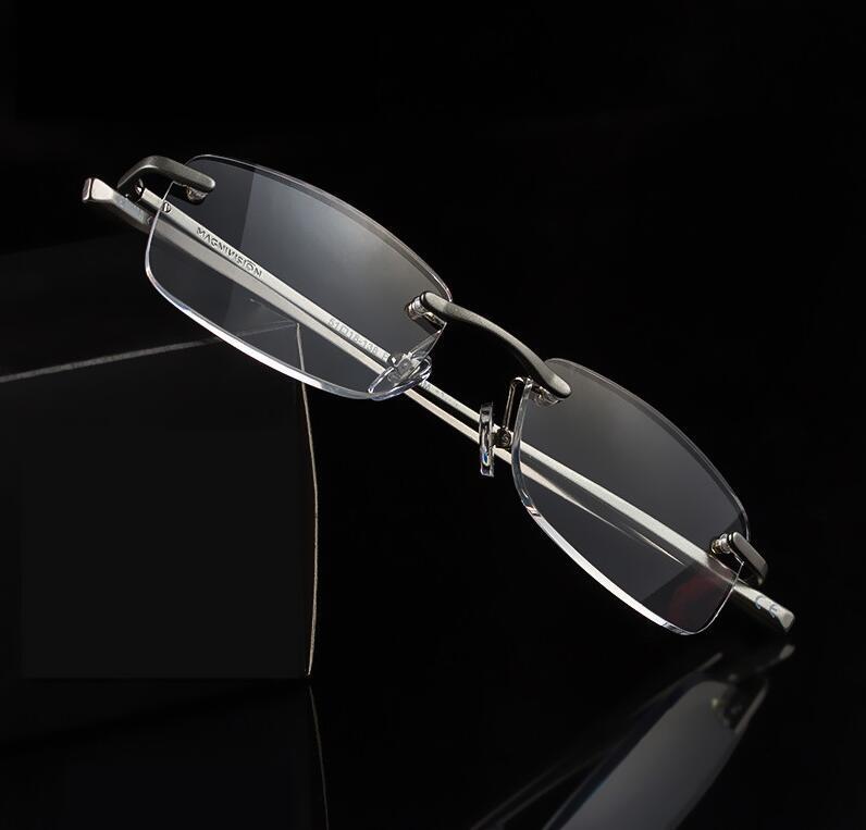 メーカー卸売りアルミ合金アルミマグネシウム老眼鏡老人眼鏡無枠高精細レンズクロスボーダー|undefined