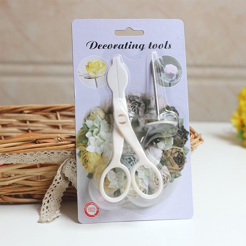 Baking tools decorating scissors decorating nails suit cake decorating cream rose decorating tools