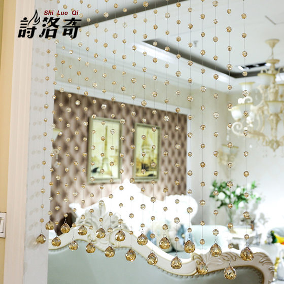 Explosions 2023 crystal bead curtain 32 cut bead curtain living room partition porch curtain crystal curtain cross-border wholesale