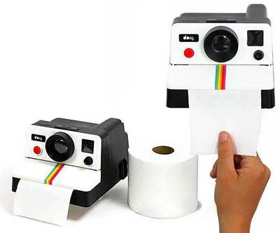 Zhenghui new retro cute camera tissue tube toilet roll box tissue drawer household tissue box drawer