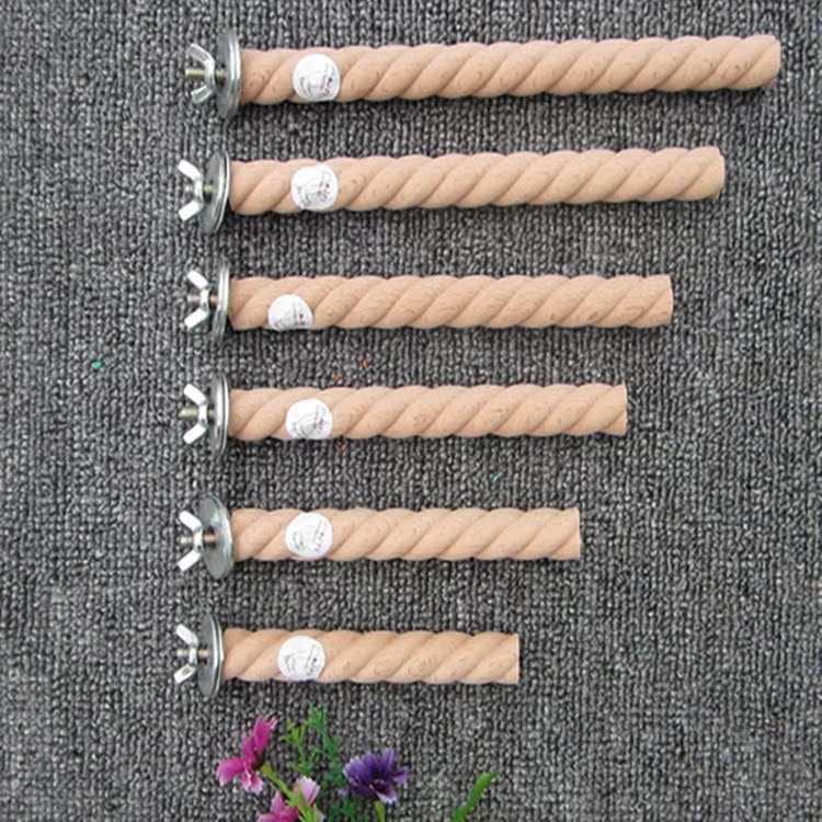 Bird Grinding Claw Stick Parrot Stand Rod Bird Supplies Bird Cage Parrot Grinding Rod Bird Nest Grinding Claw Stick Stand Bars Scrub Stand Bars