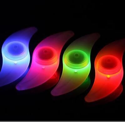 Bicycle Spoke Light Mountain Bike Willow Steel Wire Light Wind Wheel Frog Light Bicycle Accessories Riding Equipment