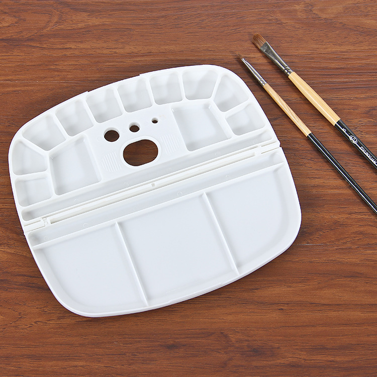 Clamshell Oval color palette 2038 color palette color palette student supplies color box wholesale