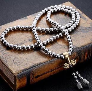 Stainless Steel Thunderbolt Bead Necklace Titanium Steel Car Jewelry Car Pendant Car Jewelry Defense Bracelet Weapon Whip