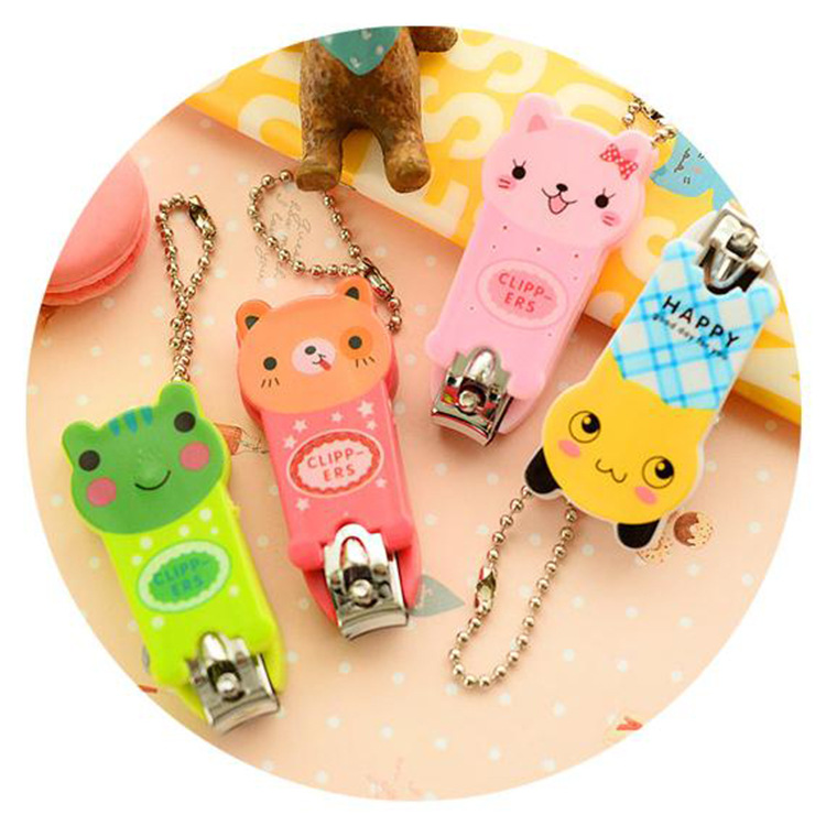 Yiwu small commodity fashion cartoon animal nail clippers with key chain nail clippers nail clippers/nail clippers stall