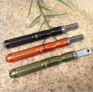 CNC full waterproof outdoor flint lighter stick with super hard alloy blade outdoor camping survival EDC tool