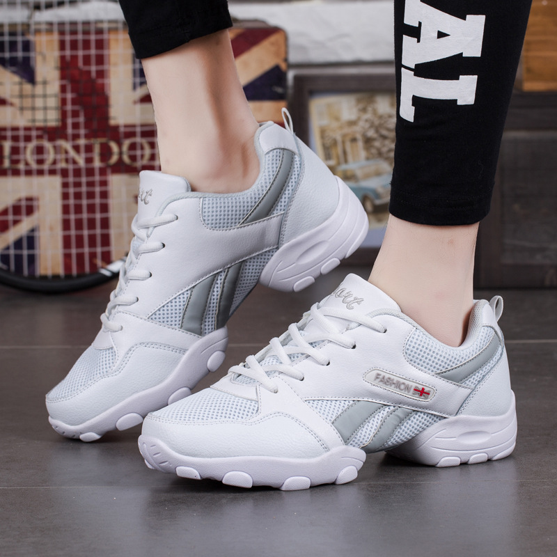 Men's Dance Shoes Soft Sole Autumn and Winter Breathable Square Dance Shoes Modern Dance Jazz Dance Dance Shoes Fitness Shoes 602