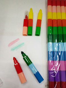 12 section crayon multi Crayon Crayon 12 color bullet crayon removable Crayon Crayon section crayon