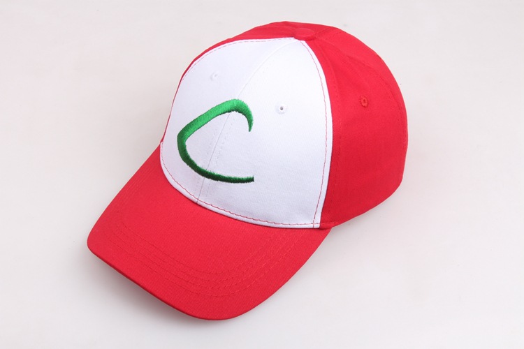 Cartoon Hat Pokemon Pokemon C Hat Xiao Zhi Hat Mouth Net Hat Cartoon Hat