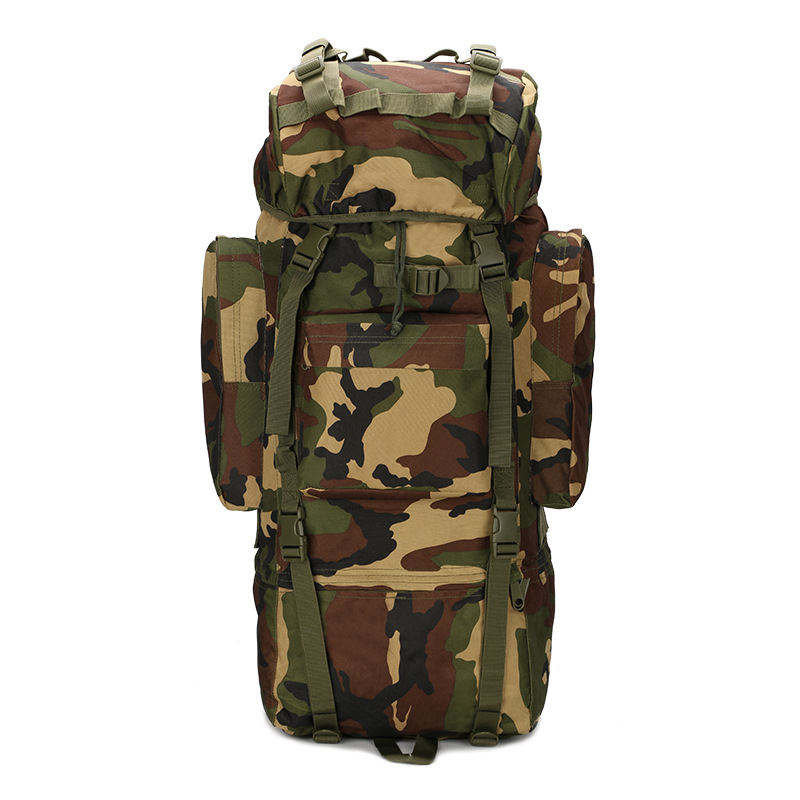 Outdoor sports mountaineering bag outdoor backpack hiking mountaineering bag large capacity 65L large bag equipment spot wholesale