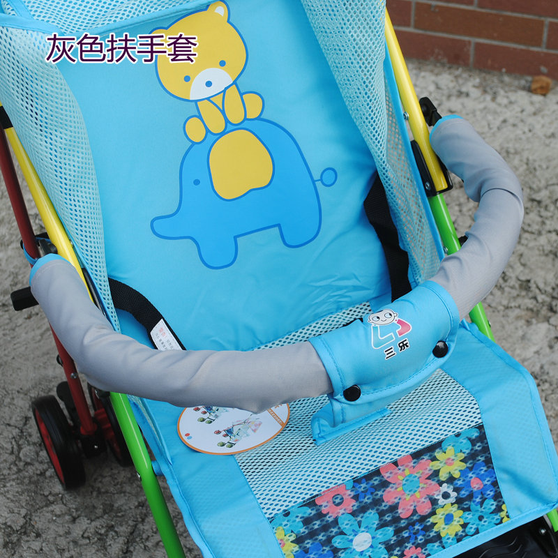 Baby Stroller Accessories Baby Stroller Hand Gloves Velcro Removeable 600d Oxford Cloth Changing Hand Gloves