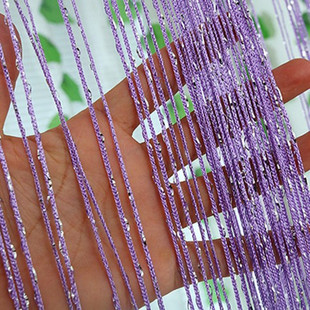 1*2 meters thick encryption flat silver wire curtain foreign trade wedding ceiling Ferris wheel decorative partition curtain