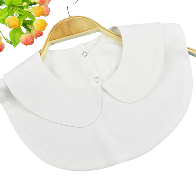 2022 Peter Lapel Fake Collar Women's Shirt Fake Collar Decorative Collar White Black Doll Collar Fake Collar Jia Le Yi