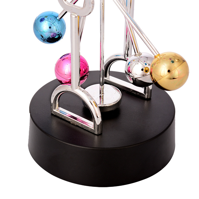 Creative color Ferris wheel electromagnetic pendulum creative permanent motion instrument model desktop ornaments Runting student Gifts Wholesale