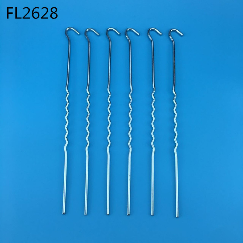 Factory direct outdoor products tent accessories question mark type middle wave type round grass iron nail 30cm