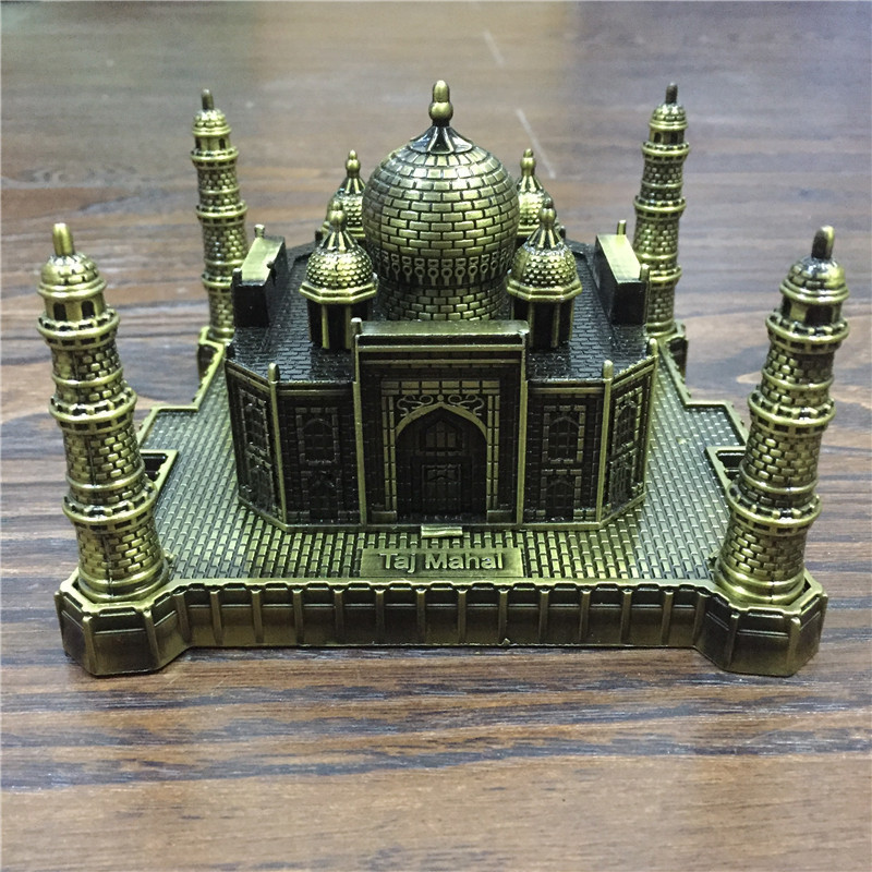 インド泰姫陵置物金属工芸品世界ランドマーク建築模型創意家庭装飾品|undefined