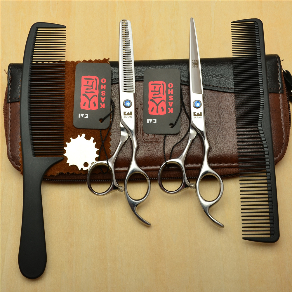 Firesmith blue 5.0 inch barber scissors Liu Haiping tooth scissors 7.0 8.0 pet scissors hairdressing scissors thin