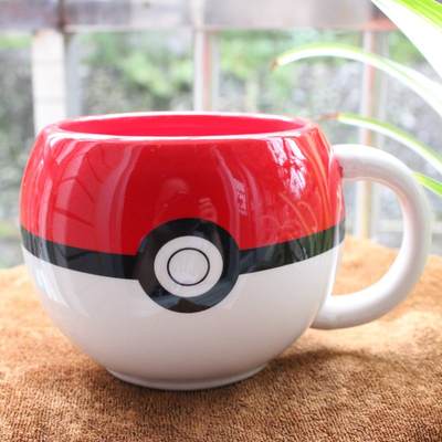 Create Elven Ball Shape Ceramic Mug Pokemon Pokemon Pokemon Pet Elf Coffee Mug